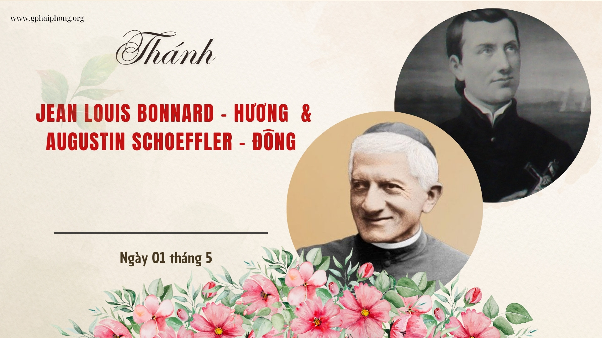 Thánh Jean Louis Bonnard - Hương & Thánh Augustin Schoeffler - Đông